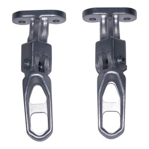 Solar E-Clipse Silver Footpegs Set