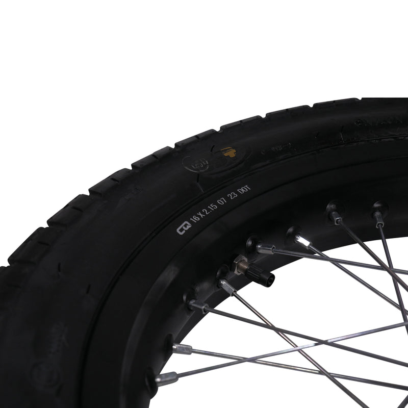 Solar E-Clipse Full Moto On Road Wheel Assembled Set