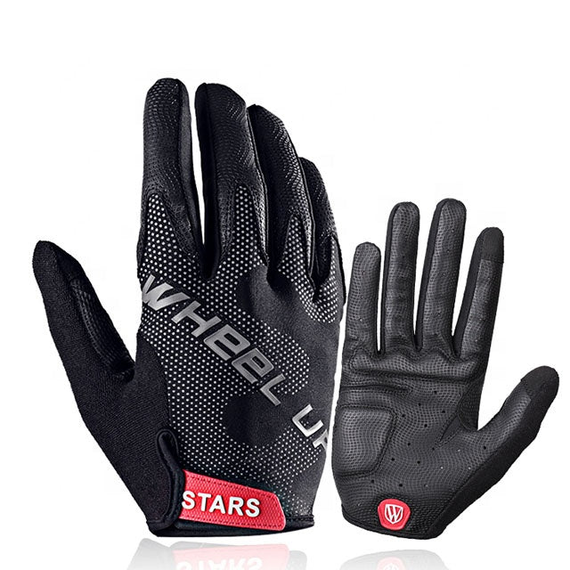 Full Fingerprint Riding Gloves Outdoor With Touch Screen - Solar Scooters - Solar Scooters