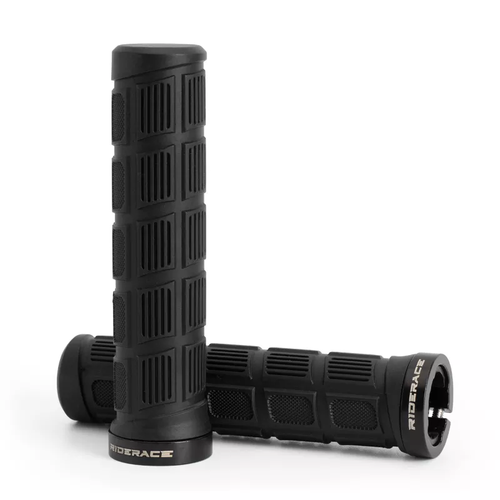 Handlebar Grips with Soft Anti-slip Rubber, Single Lock-on - Solar Scooters