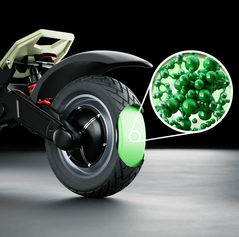 Anti-Puncture Fluid for Solar Scooters : Fast Electric Scooters