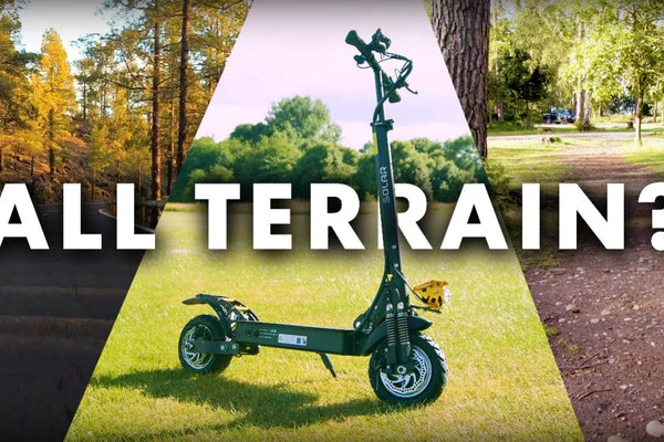 Reasons to buy an Fast Electric Scooter - Off Road Terrain