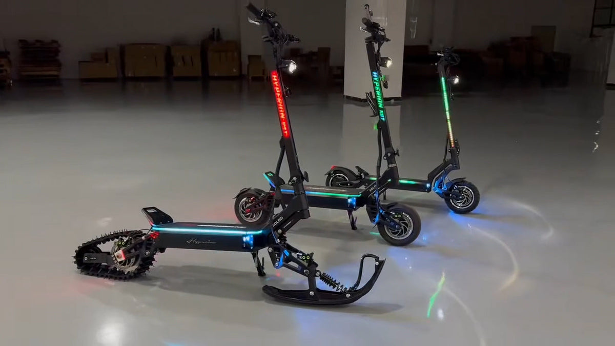 Solar Teases Fully Electric Snow Scooter Prototype