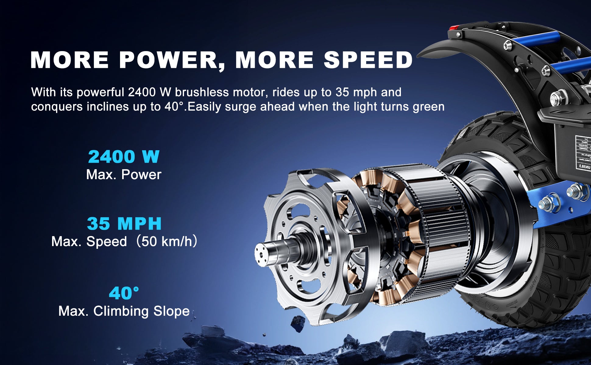 Dual Motor Power for Instant Acceleration