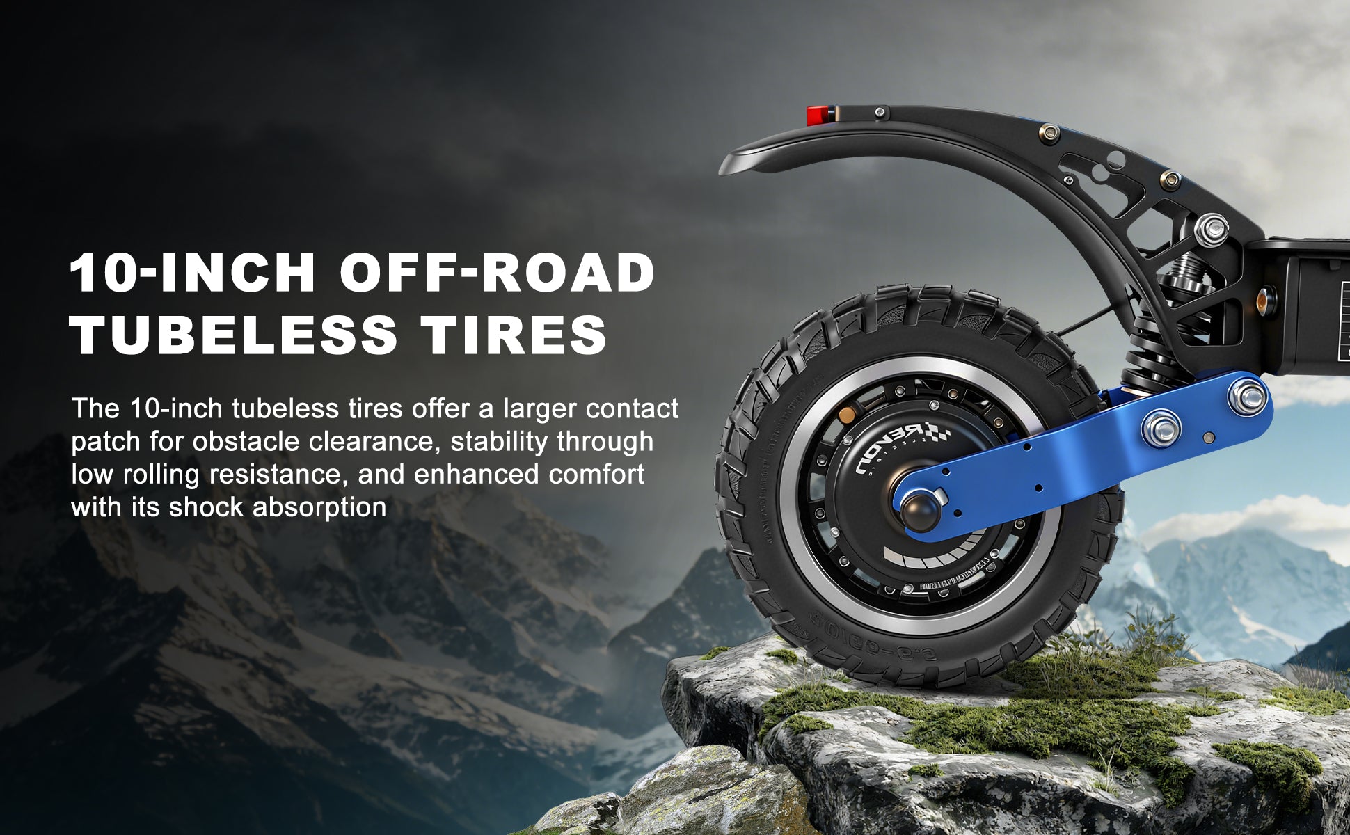 10-Inch Off-Road Tubeless Tires