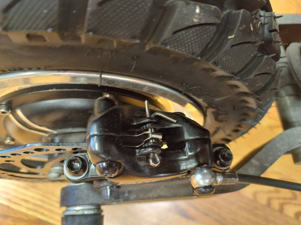 Solar P1  PRO/FF LITE/EQ Disc Brake Caliper with Brake Line - Rear