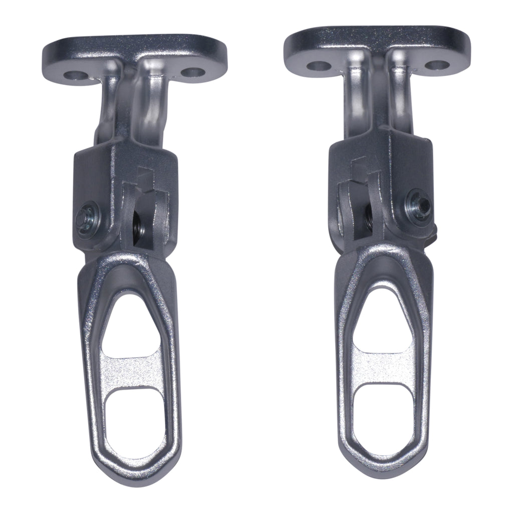 Solar E-Clipse Silver Footpegs Set