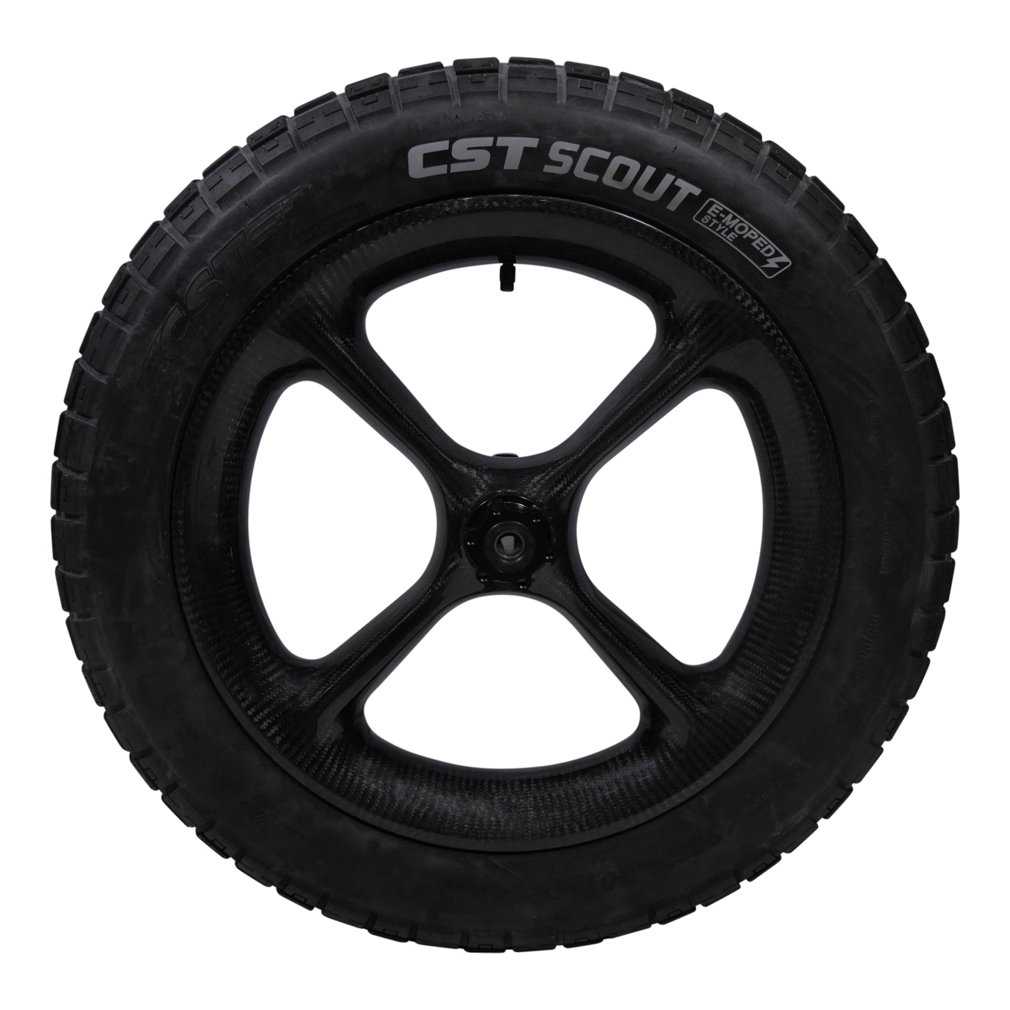 Solar E-Clipse Carbon Fibre Full Wheel Assembly Set – Solar