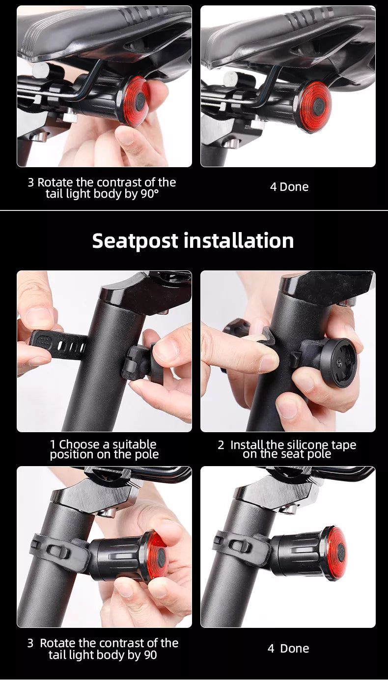 Bright LED Lamp Bead Tail Light For Scooter Rear Saddle - Solar Scooters - Solar Scooters