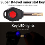 Heavy Duty Alloy Steel Foldable Scooter Lock with Mounting Bracket - Solar Scooters - Solar Scooters