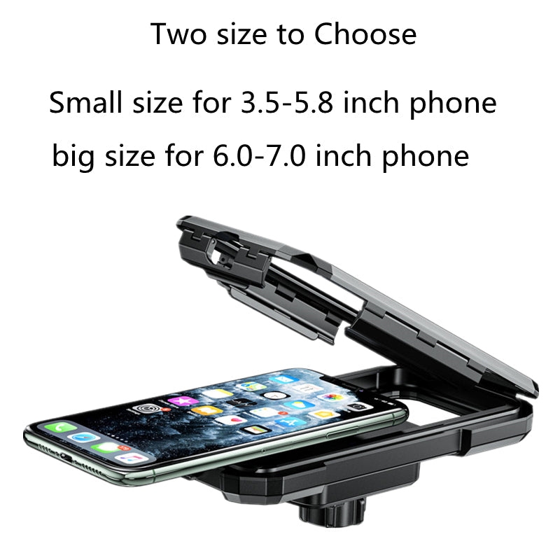 Universal 360° Rotation Waterproof Handlebar Phone Holder - Solar Scooters